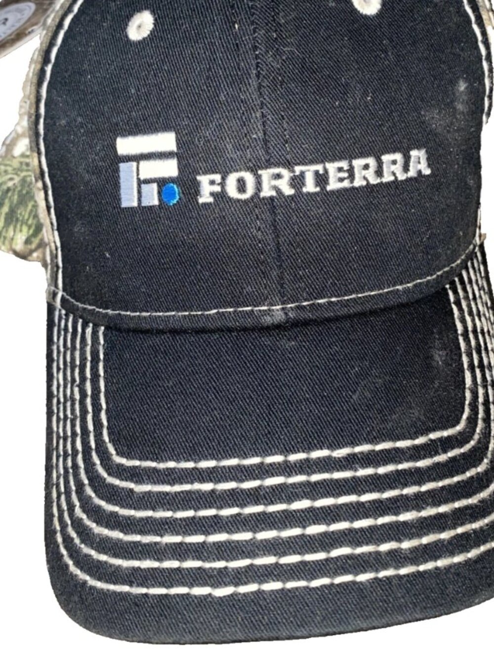 Realtree Forterra Self Driving Autonomous Vehicle Company Logo Camo Hat Cap NWT
